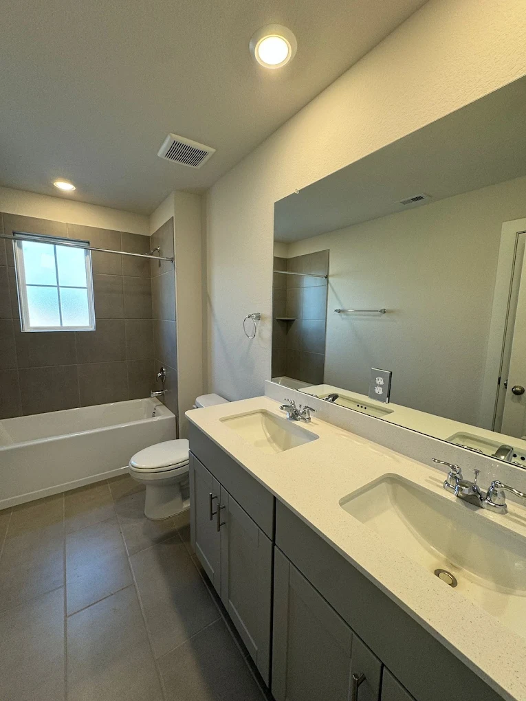 Immaculate bathroom cleaned by CleanSweep Connect